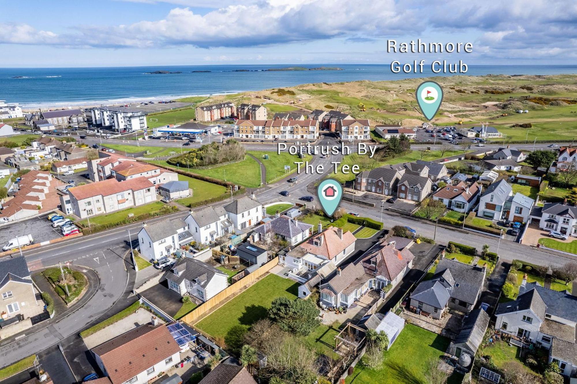 Portrush By The Tee Vila Exterior foto
